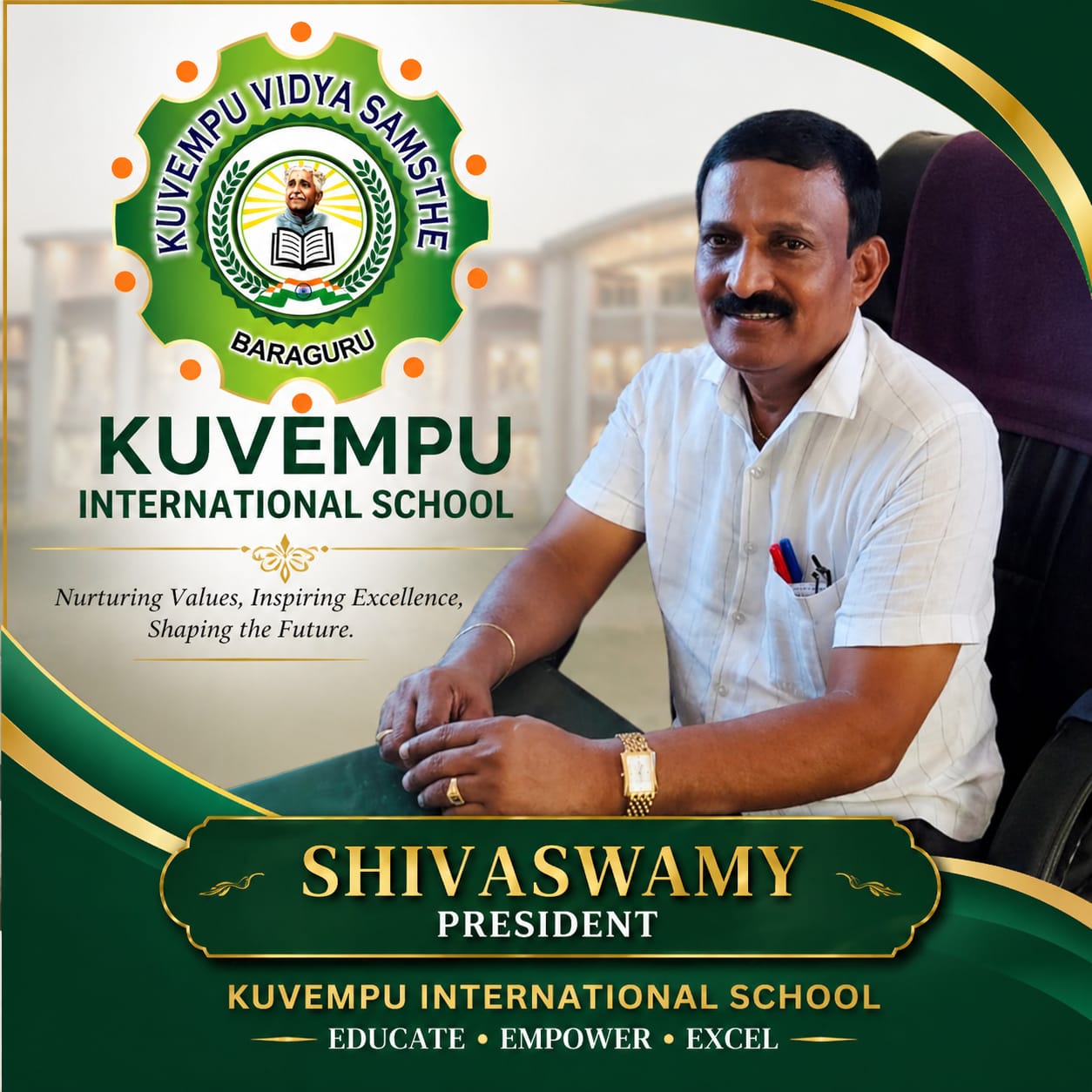President Mr. Shivaswamy